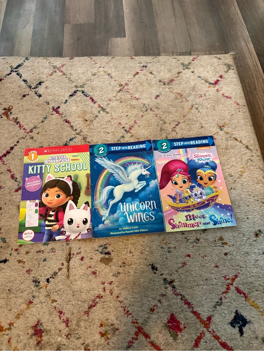 Scholastic Step into Reading Kids Book Set